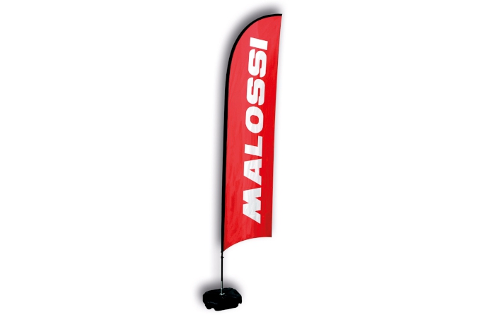 Bandiera BANNER Malossi 4,10 m x 70 cm