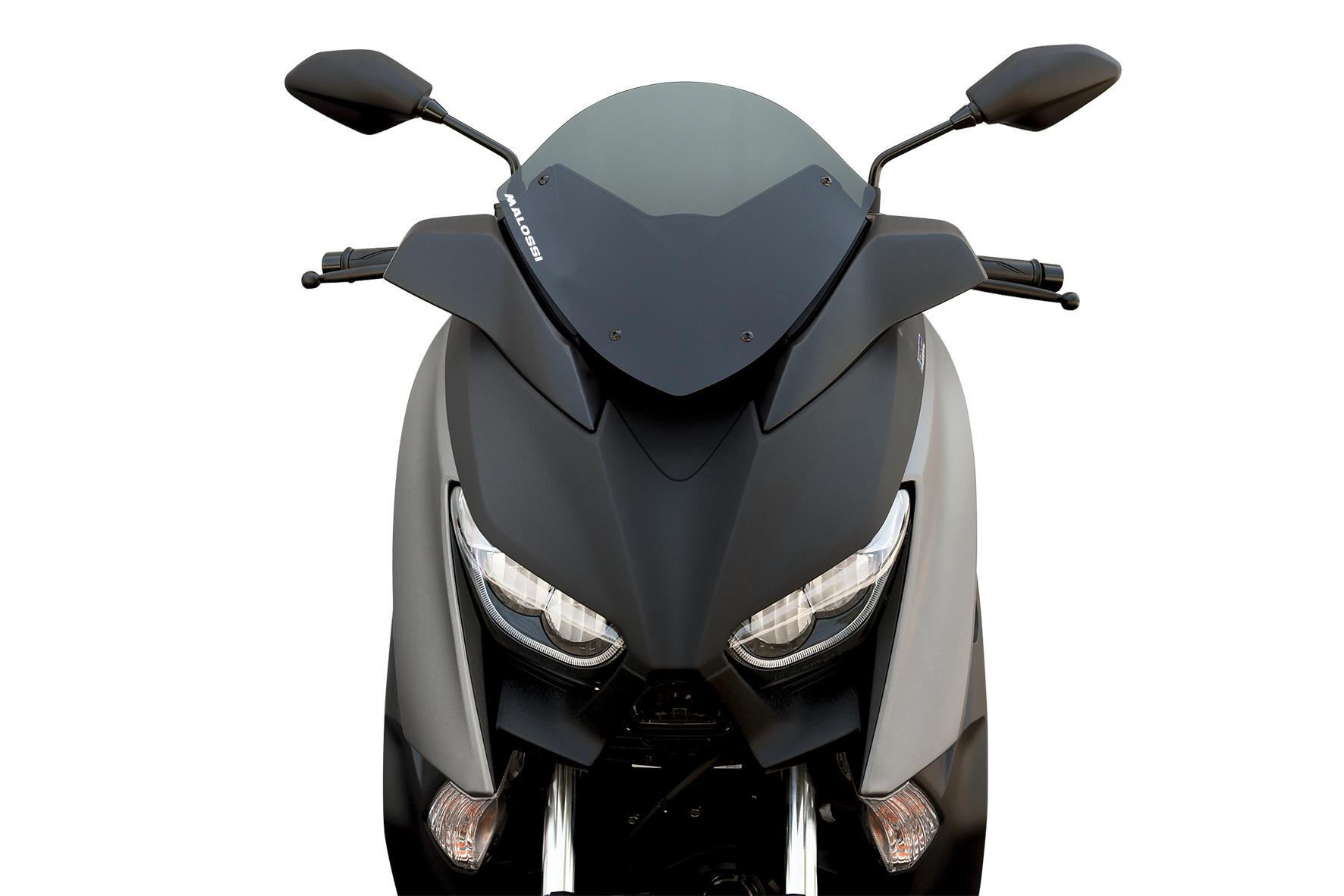 DARK SMOKE SPORT SCREEN - WIDTH 360 X HEIGHT 340 X THICKNESS 3 MM